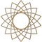 Ekena Millwork Eleanor Wood Fretwork Pierced Ceiling Medallion, Hickory, 16"OD x 6 1/8"ID x 1/4"T CMWP16X16X0250EAHI - alternate 5